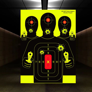 Dericsson - Objetivo de Tiro Grande de 18x24 Pulgadas, Color Amarillo, para Prácticas de Tiro - Product Image 4