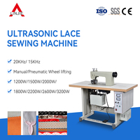 Machine à coudre à rouleaux ultrasoniques 20 kHz pour la fabrication de sacs non tissés, textiles, rideaux et matériaux imperméables