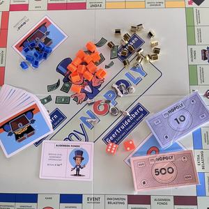 Piezas de Juego <span class=keywords><strong>Monopoly</strong></span> Personalizadas por el Fabricante, <span class=keywords><strong>Casas</strong></span> y Hoteles de Plástico de Alta Calidad y Fichas Metálicas para Juegos de Mesa - Product Image 6
