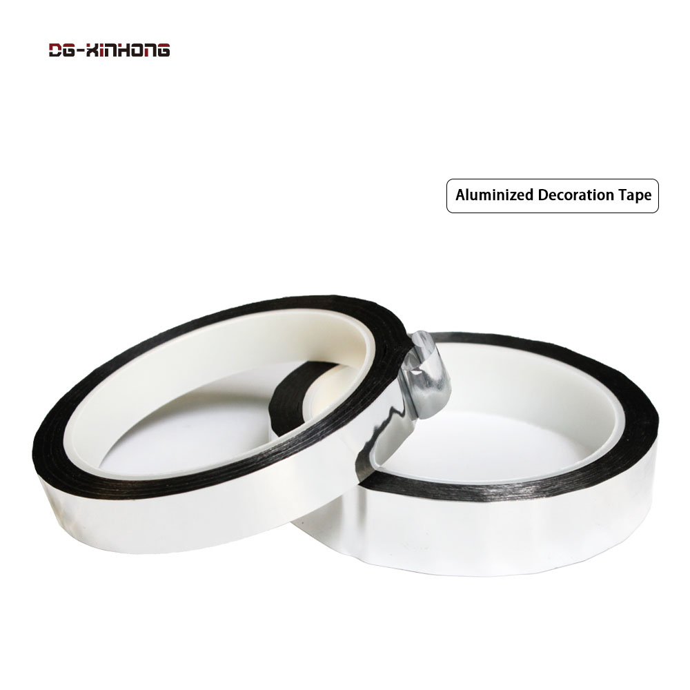 Cinta aluminizada de la decoración