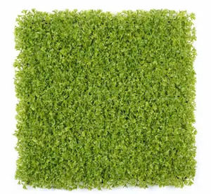 50 * 50cm紫外線防止屋外人工緑水セロリ草、人工フェンス植物壁パネル