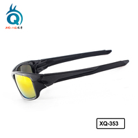 Lunettes de sport à monture complète pour le plein air, lunettes de vélo, lunettes de baseball, lunettes de sport, faible MOQ
