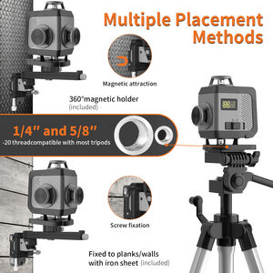 <span class=keywords><strong>Strumento</strong></span> <span class=keywords><strong>di</strong></span> misurazione del livello Laser digitale multiuso-12/16 linee <span class=keywords><strong>di</strong></span> ricarica tipo-C - Product Image 2