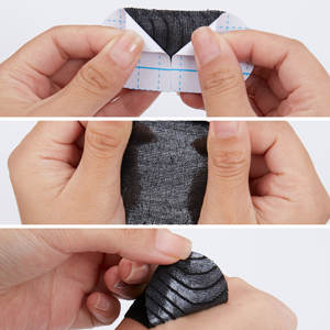 Cinta adhesiva para la boca cerrada por la noche tira <span class=keywords><strong>nasal</strong></span> tiras de respiración parche de plástico deportivo para ronquidos cinta antironquidos lavanda - Product Image 3