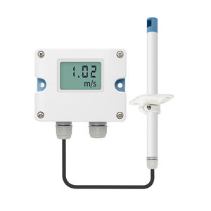 NanCon S10 חומר למחשב חיישן מהירות רוח משדר זרימת אוויר מכשיר מדידה מותקן בתעלה מד רוח בעל דיוק גבוה - Product Image 1