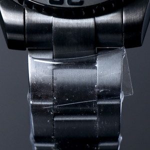 Montre automatique personnalisée MINUTETIME 40 mm, mouvement vintage NH36, acier, étanche, avec affichage du jour, date noire complète, pour homme - Product Image 4