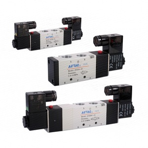 Válvula Solenoide Airtac 4V210-08 DC 24V 1/4 pulg. Tipo Piloto para Control de Gas - Product Image 2