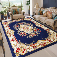 Chinese Oriental Classic Light Blue Handmade Wool French Royal Palace Aubusson Rugs