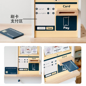 ของเล่นผลไม้และผัก<span class=keywords><strong>ไม้</strong></span>จำลองสำหรับเด็ก ชุดครัวจำลองในร่ม ของเล่นเสริมพัฒนาการสำหรับเด็กชายและเด็กหญิง - Product Image 3