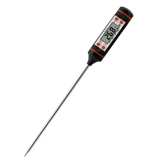 Tp101 Digitale Bbq Vlees Thermometer Koken Voedsel Keuken Sonde Water Melkolie Vloeibare Oven Thermometer