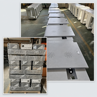 Boîtier en tôle métallique sur mesure OEM, acier inoxydable, pliage, soudage, aluminium anodisé, boîtier d'instrument électronique