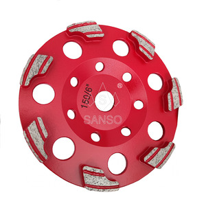 Disque de meulage diamanté pour sols en béton, 5 pouces (125 mm), 7 segments, pour meuleuse Hilti, plaque de meulage diamantée - Product Image 5