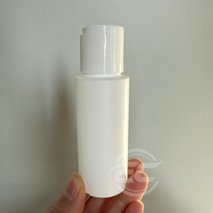 Botella Redonda de Plástico HDPE Blanca de 60 ml (2 oz) Ecannal con Cuello 24-410, Acabado de Plástico PP, Falda Lisa, Tapa de Disco sin Forro - Product Image 6