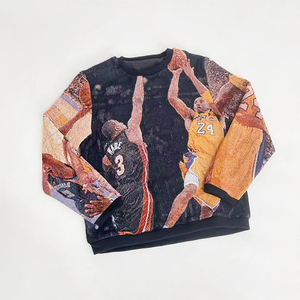 Tùy Chỉnh Người Đàn Ông Của Áo Len Jacquard Người Đàn Ông Áo Thun Hoodie Tấ<span class=keywords><strong>m</strong></span> Thả<span class=keywords><strong>m</strong></span> Chăn Hoodies - Product Image 6