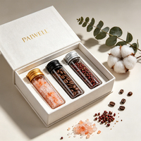 Flacons en verre borosilicate de qualité alimentaire pour laboratoire avec bouchon doré/argenté/en bambou pour bonbons et graines sèches