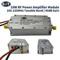 Module amplificateur de puissance RF SWT 100W |   5400-5600 MHz |   Gain de 50 dB |   Alimentation 28V |   Courant 10A |   Protection |   Signal haute puissance
