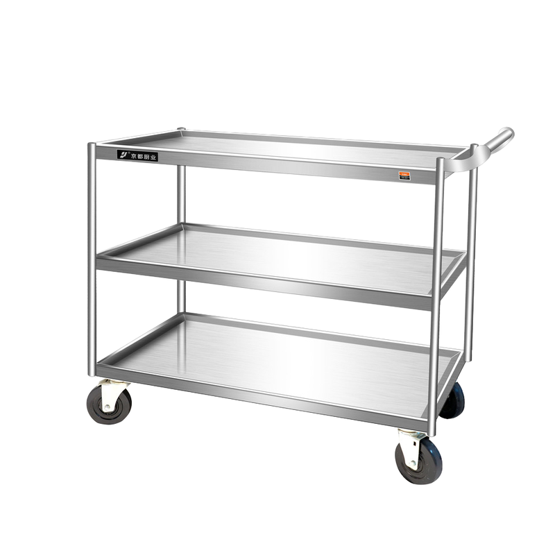 Large Multifunctional Stainless Steel Food Cart