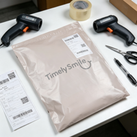 Sacs d'expédition en polyéthylène recyclables avec logo personnalisé en relief, auto-adhésifs, imperméables, pour vêtements