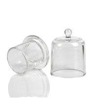 Nouvelle arrivée 7oz 10oz Premium Design bocaux en verre vides avec couvercle cloche capacité de 200ml pour la fabrication de bougies emballage diffuseur