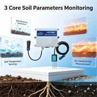 Sonde de télémétrie sans fil LoRaWAN pour la surveillance à distance de l'humidité du sol, de la température et de l'EC, pour serres agricoles et jardins