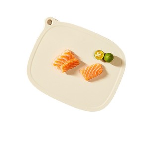 Tabla de cortar rectangular de plástico Happy Kitchen Life, apta para lavavajillas, para frutas y preparación de alimentos para bebés - Product Image 5