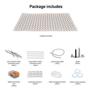 Panneau LED flexible de haute qualité 35W à double température de couleur blanche avec 578 LED, étanche IP65 pour l'éclairage architectural et la pierre - Product Image 6