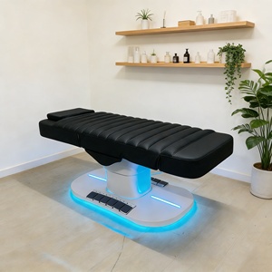 Table de <span class=keywords><strong>massage</strong></span> de luxe réglable pour salon de beauté, lit de soin du visage, table de <span class=keywords><strong>spa</strong></span> et équipements de loisirs - Product Image 6