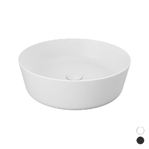 Lavabo de encimera redondo Feeling de 48 cm, gris mate - Product Image 2