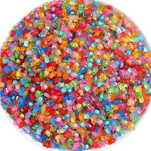 Mini figurines lumineuses en résine KI Chuangshem pour nail art, tortues empilables, accessoires de bricolage amusants, jolies <span class=keywords><strong>petites</strong></span> figurines jouets - Product Image 5
