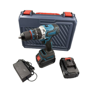 Taladro eléctrico <span class=keywords><strong>de</strong></span> litio <span class=keywords><strong>de</strong></span> alta durabilidad <span class=keywords><strong>de</strong></span> 21V con caja <span class=keywords><strong>de</strong></span> goma <span class=keywords><strong>de</strong></span> juego <span class=keywords><strong>de</strong></span> carga <span class=keywords><strong>de</strong></span> doble cable para construcción <span class=keywords><strong>de</strong></span> cubiertas - Product Image 3