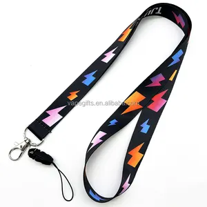 High Quality New Arrival Polyester Lanyards With Free Sample Wholesale Custom Neck Strap Lanyard