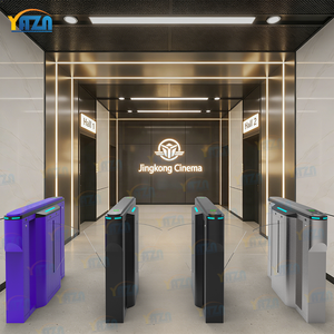 ระบบประตูทางเข้าแบบเงียบเปิดได้ใน 0.2 วินาที ขนาด 1500 มม. ดีไซน์หรูหรา สีสันสวยงาม เหมาะสำหรับฟิตเนสระดับพรีเมียม พิพิธภัณฑ์ศิลปะสมัยใหม่ และแกลเลอรี - Product Image 2