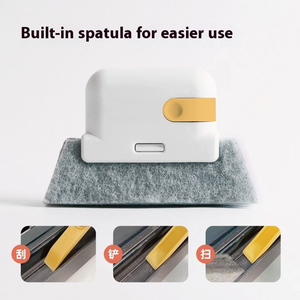 Cleaning <b>Brush</b> Window Recess Cleaning <b>Brush</b> Kitchen Multi-function Cleaning Tool All-purpose Gadget Minimalist Design - Product Image 4