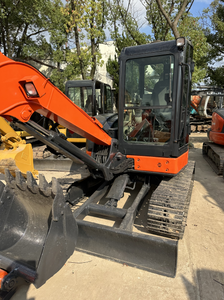 Excavatrice sur chenilles Hitachi ZX50U d'occasion de haute qualité, 5 tonnes, à vendre avec moteur et puissance de creusement élevée - Product Image 5