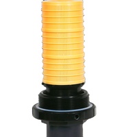 Distributeur d'eau de diffuseur de montage supérieur de 6 pouces Distributeur d'eau de distributeur inférieur pour le traitement de l'eau de réservoir de Frp