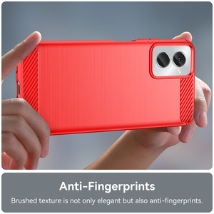 Funda de Fibra de Carbono para Motorola G Power G84 G54 Edge 40 Neo G14 G Pure G Stylus <span class=keywords><strong>Play</strong></span> 2021 <span class=keywords><strong>2022</strong></span> 2023 2024, Funda de TPU Cepillada - Product Image 5