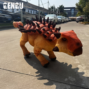 Robot Dinosaure Animatronique Ankylosaure Réaliste avec Marche et Sons pour <span class=keywords><strong>Parc</strong></span> <span class=keywords><strong>d</strong></span>'Attractions - Product Image 1