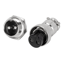 Connecteur électrique automobile JHConnectorGX 4 broches en alliage de zinc 15 ampères 12V mâle/femelle