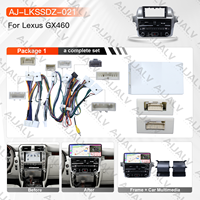 Écran multimédia automobile Android Aijia 12,3 pouces pour Lexus GX460, version gris fer avec boutons physiques et navigation GPS