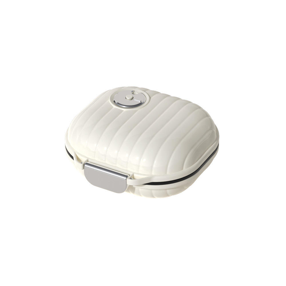 Creamy white [square pillbox]