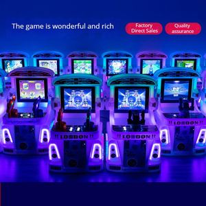 เครื่องเล่นเกมหยอดเหรียญสำหรับเด็กขายส่งจากโรงงาน เครื่องเกมยิงปืนสำหรับเด็กในห้างสรรพสินค้า - Product Image 6