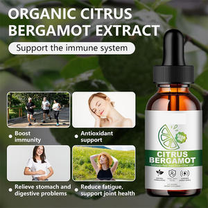 Extrait pur de bergamote en gouttes OEM, formule premium de bergamote pour un soutien naturel du cholestérol à base de bergamote - Product Image 4
