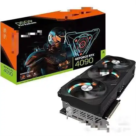 ยี่ห้อใหม่กราฟิกการ์ด 40 Series 4080 RTX 4090 24G สําหรับเกมแอนิเมชั่นการออกแบบการวาดภาพ