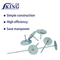 IKING – Clous d'isolation durables pour systèmes CVC, à tête cylindrique, pour soudage par condensateur et construction marine