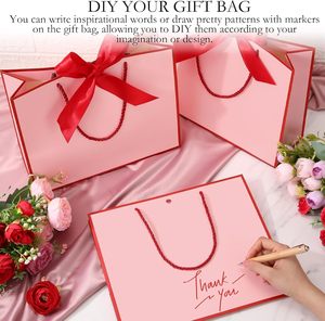Luxury Gift Paper Bag Custom Printing Your Own Logo Various Wholesale Paper Shopping Bags With Handle for <b>Small</b> Business - Product Image 3