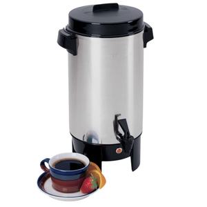 Cafetera Comercial de Acero Inoxidable de 50-100 Tazas, de Pared Simple o Doble, Percoladora de Café, Urna para Catering para Hotel - Product Image 6