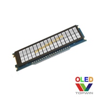 Topwin-Módulo de pantalla oled de 2,93 pulgadas, 20x2, 20 pines, 8 bits, interfaz paralela