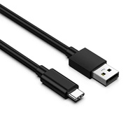 Cable de Carga USB-A a USB-C con Revestimiento de PVC y Conductor de Cobre Estañado para Teléfono Móvil, Cámara, Computadora, Auriculares, Automóvil