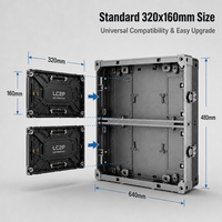 Pannello LED P2 ad Alta Frequenza di Aggiornamento 4200Hz, 320x160mm, per Interni, Display a Colori Completi SMD1515 con HDR per Video Wall Commerciale HD
