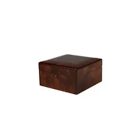 Boîte-cadeau de montre en bois massif unique de qualité supérieure avec boîte de montre en bois brillant OEM de fabricant de cuir PU